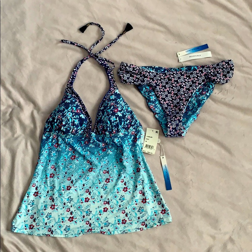 Tankini swim top & bottom